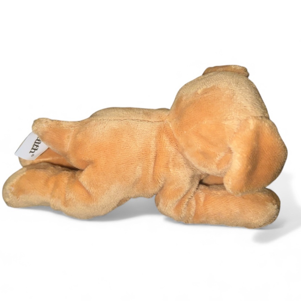 Rare Target 2001 Cuddle Zone Tan Mini Puppy Dog Stuffed Plush W Tags - Picture 3 of 4